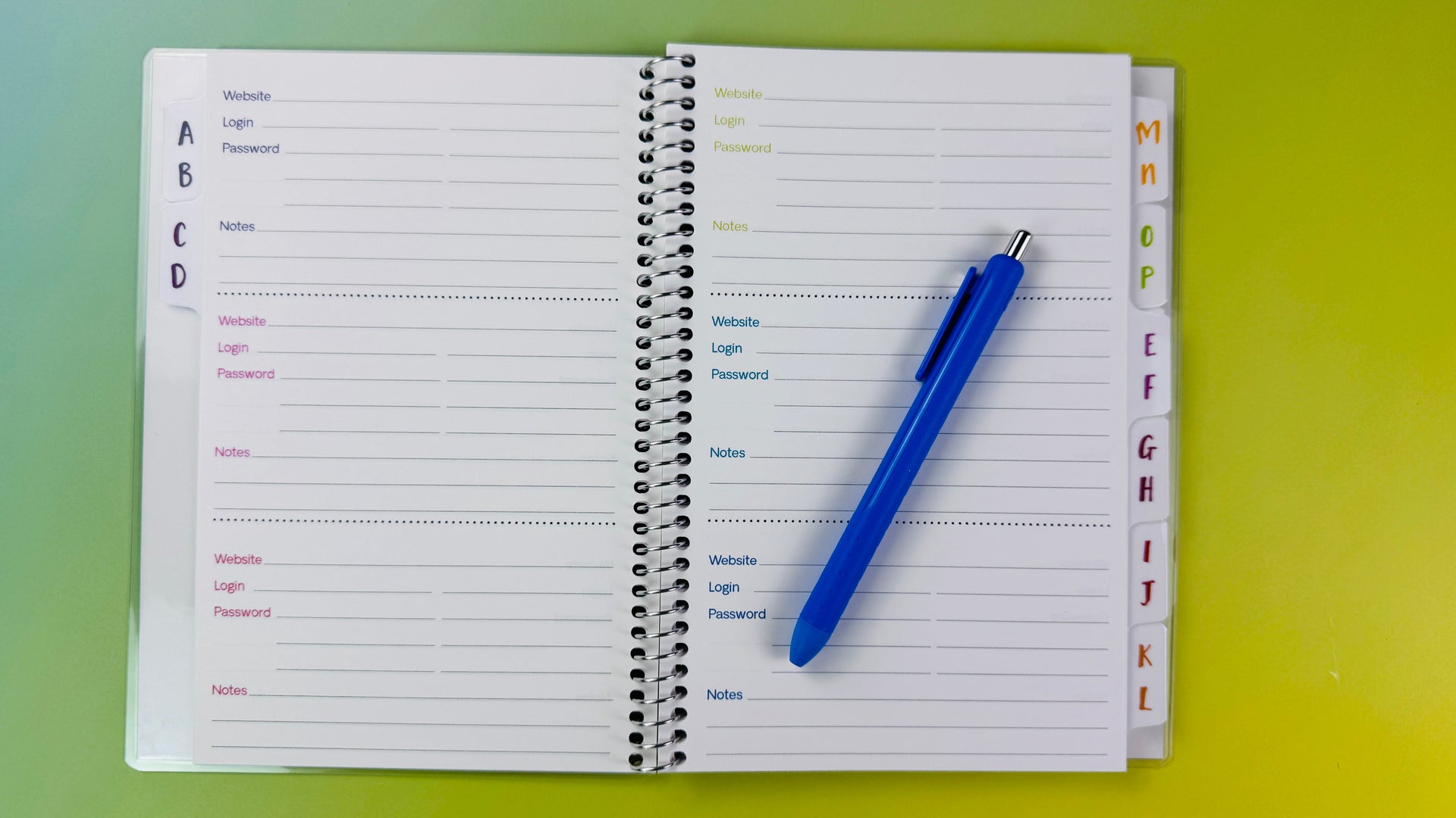 Password Books