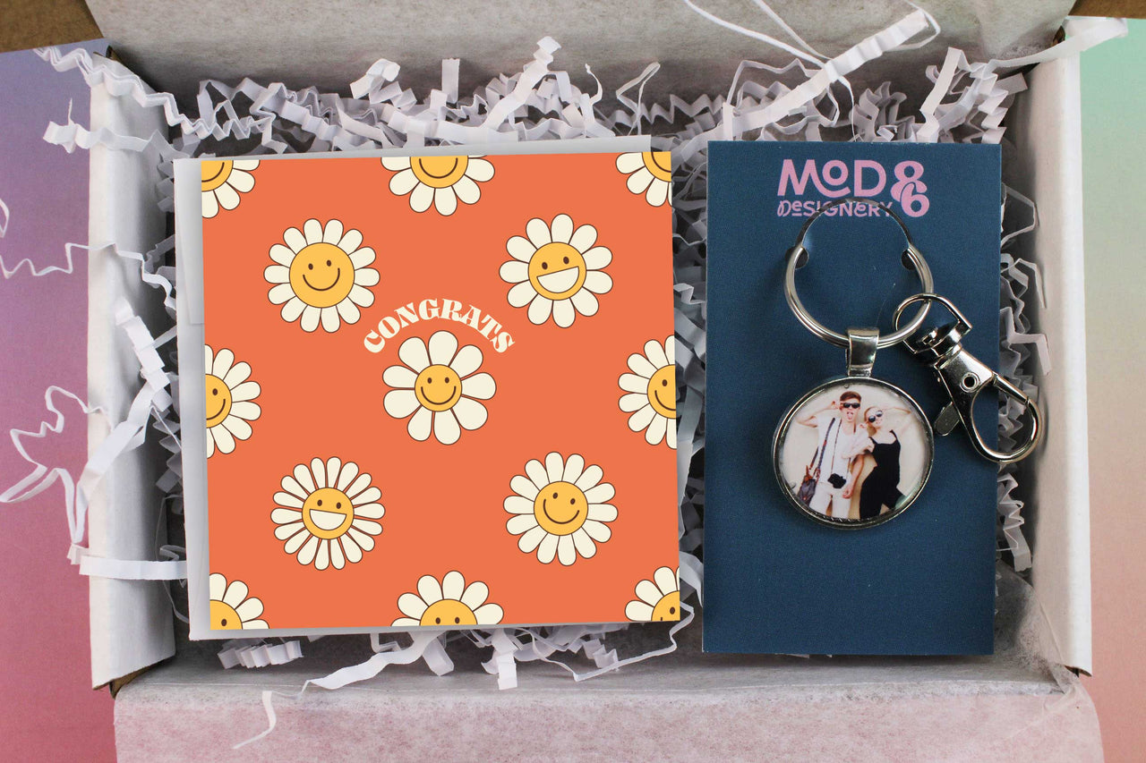 Photo Pendant Gift Box- Congratulations