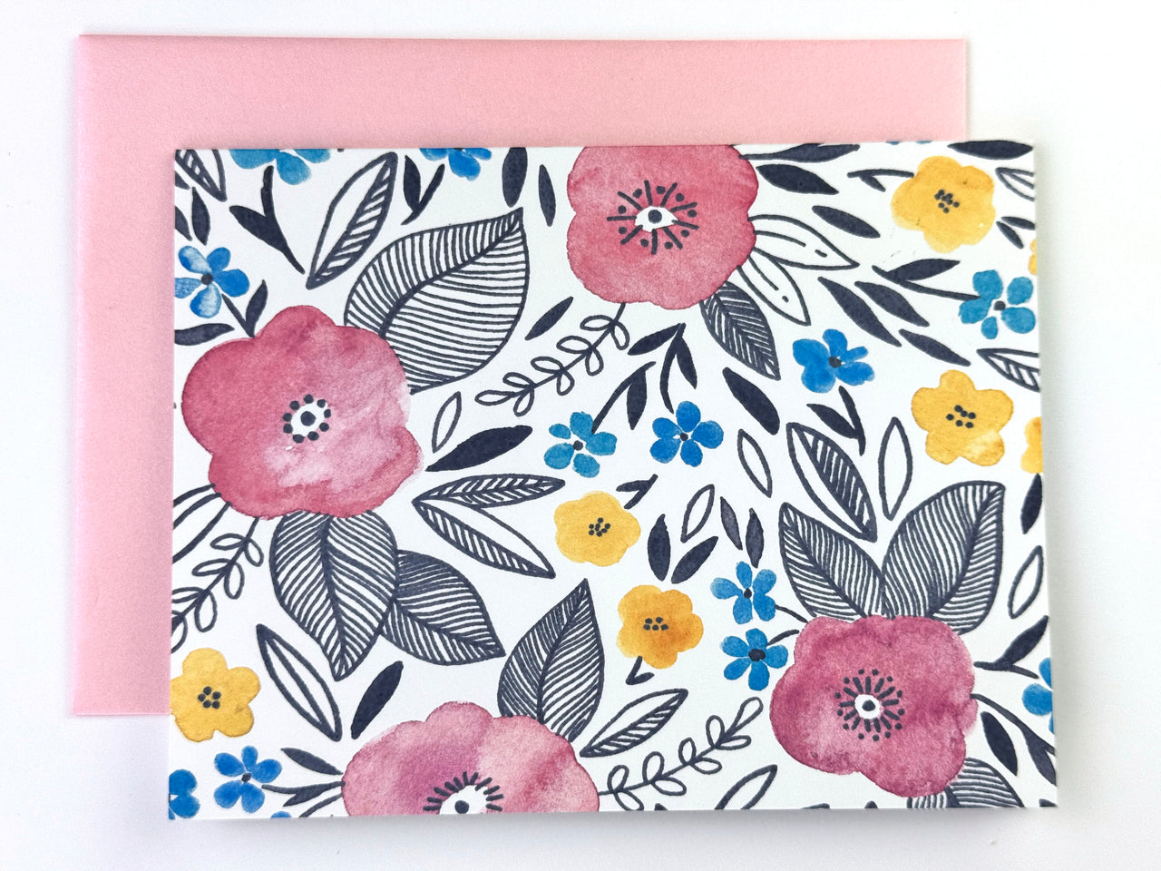 Floral Greeting Card Set