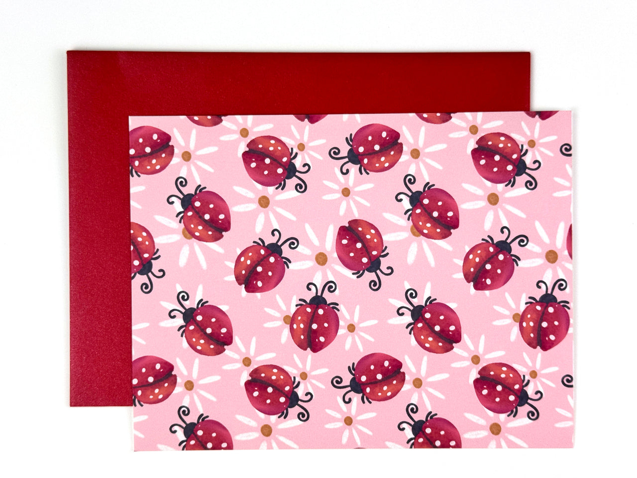 Ladybug Greeting Card Set