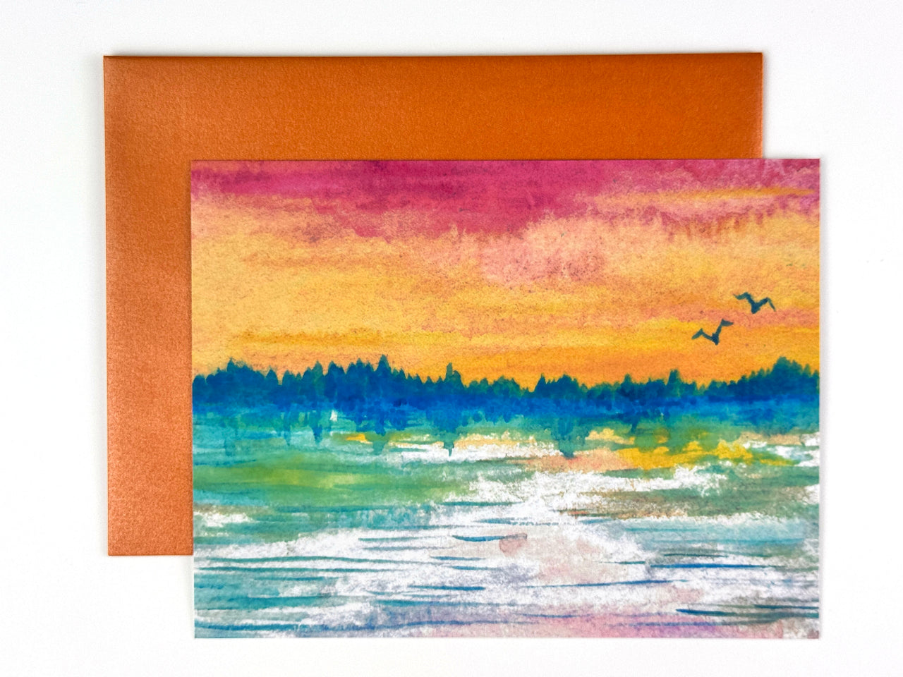 Sunset Greeting Card Set