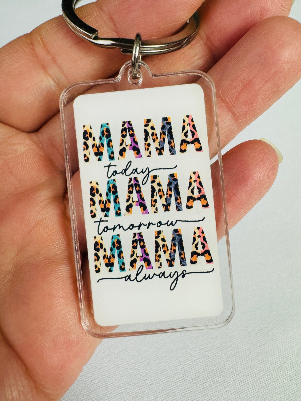 Mama Acrylic Keychain