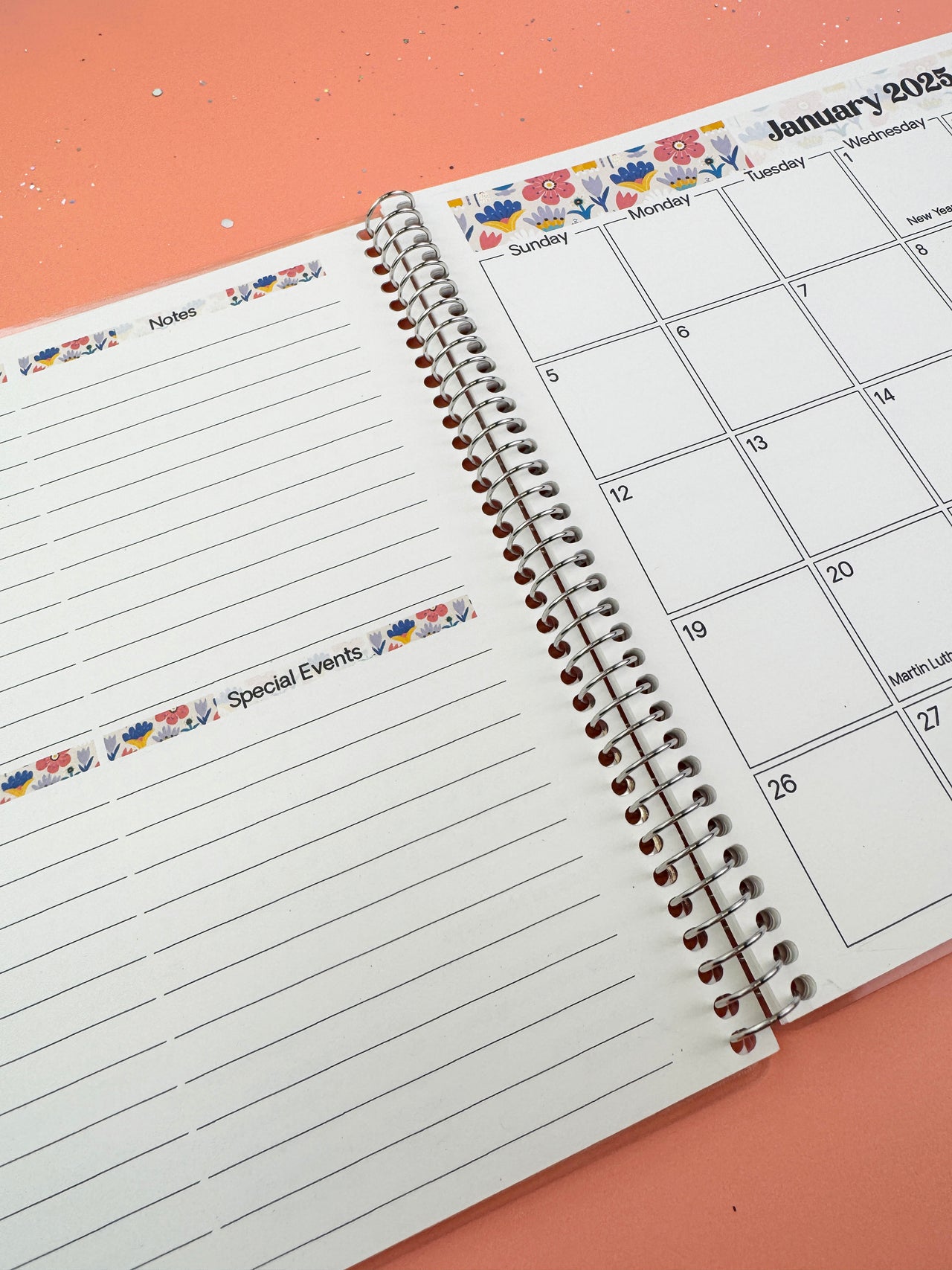 8.5"x11" Desk Calendar