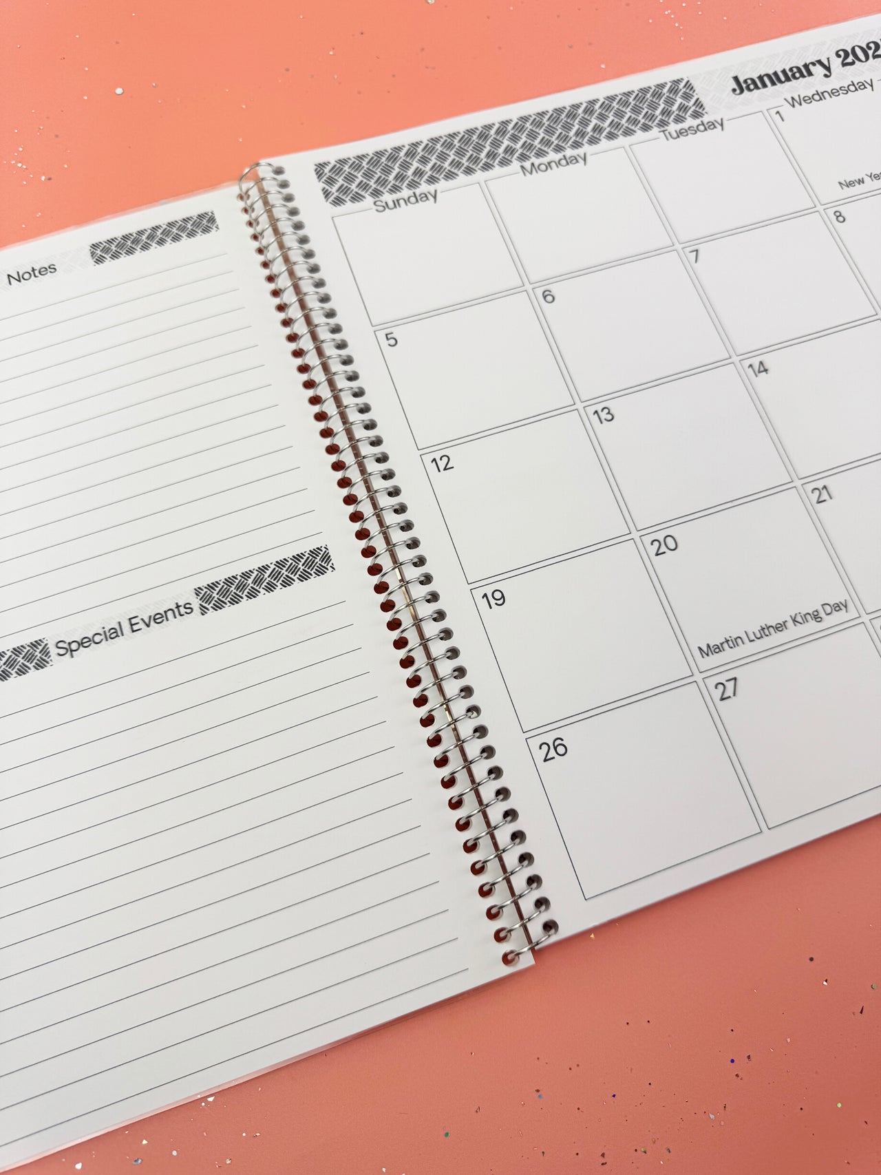 11"x17" Desk Planner