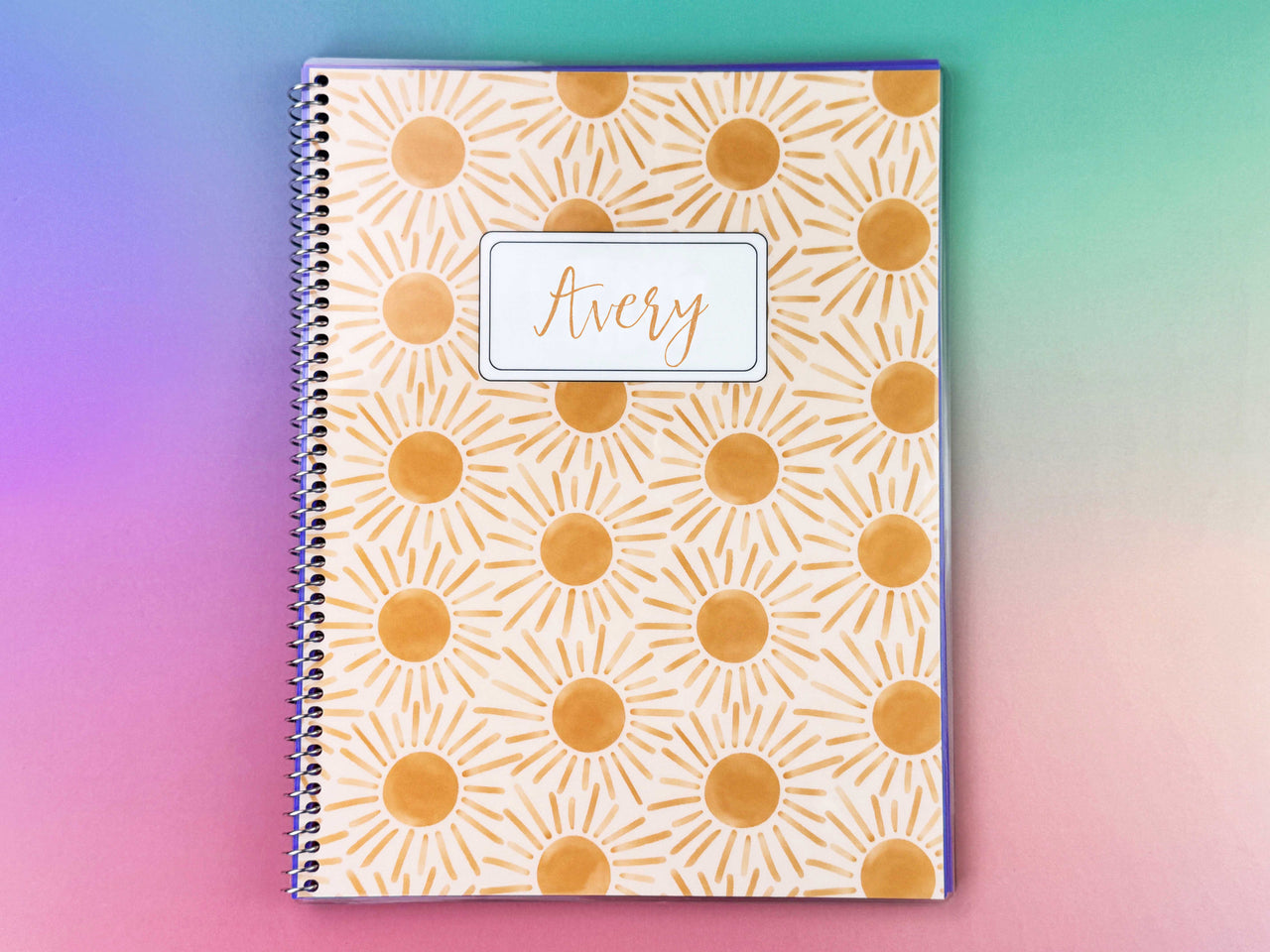 Personalized Kids Notebook